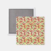 Aimant Aquarelle baie sauvage (Recto/Verso)