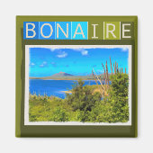 Aimant Aquarelle Bonaire (Devant)