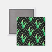 Aimant Aquarelle Cactus (Recto/Verso)