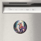 Aimant Aquarelle Créature Imaginaire Griffin (In Situ (Lave-vaisselle))