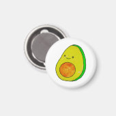 Aimant Aquarelle Cute Carton Avocado (Recto/Verso)