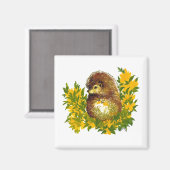 Aimant Aquarelle de hérisson Imprimé Réfrigérateur fantai (Recto/Verso)