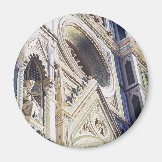 Aimant Aquarelle de l'architecture de l'église "Ascension (Devant)
