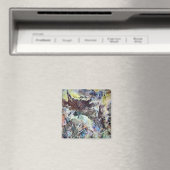 Aimant Aquarelle de toile (In Situ (Lave-vaisselle))