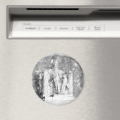 Aimant Aquarelle du Mémorial Lincoln (In Situ (Lave-vaisselle))