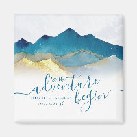 Aquarelle Golden Mountains Mariage Enregistrer La