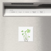 Aimant Aquarelle intérieure verte (In Situ (Lave-vaisselle))