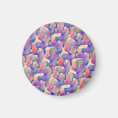 Aimant Aquarelle multicolore Motif (Devant)