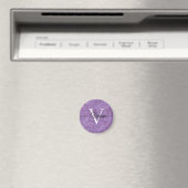 Aimant Aquarelle mute violet (In Situ (Lave-vaisselle))