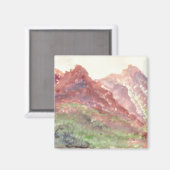 Aimant Aquarelle naturelle (Recto/Verso)