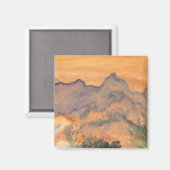 Aimant Aquarelle naturelle (Recto/Verso)