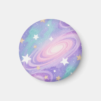 Aimant Aquarelle Nebula Swirls design Motif