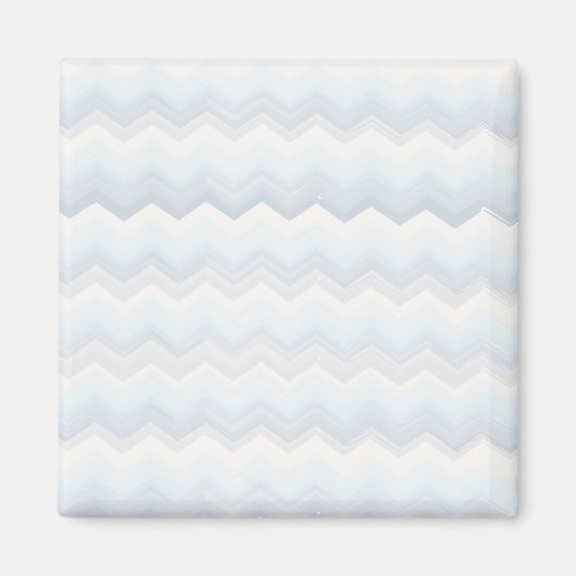 Aimant Aquarelle Ocean Shades Chevron (Devant)