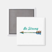 Aimant Aquarelle personnalisée Inspiré (Recto/Verso)