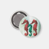 Aimant Aquarelle Seahors Nautique (Recto/Verso)