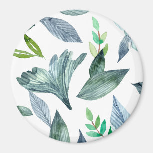 Aimant Aquarelle tombée feuille 11