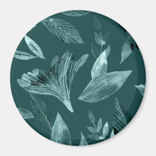 Aimant Aquarelle tombée feuilles 10