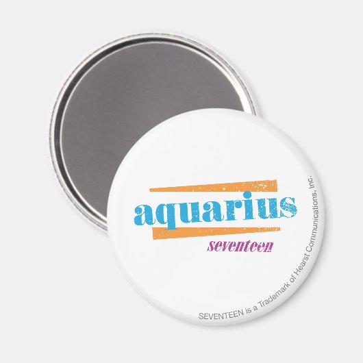 Aimant Aquarius (Recto/Verso)