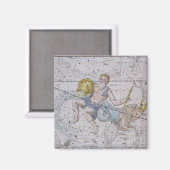 Aimant Aquarius et Capricorn, de "A Celestial Atlas", (Recto/Verso)