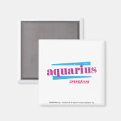 Aimant Aquarius Purple (Recto/Verso)