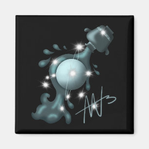 Aimant Aquarius Uranus Zodiac cosmique