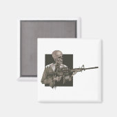 Aimant AR-15 Squelette magnétique (Recto/Verso)