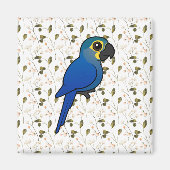 Aimant Ara indigo Birdorable ou Ara de Lear (Devant)