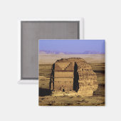 Aimant Arabie Saoudite, site de Madain Saleh, ancienne (Recto/Verso)