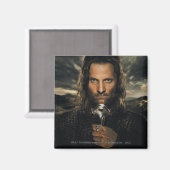 Aimant Aragorn épée vers le bas (Recto/Verso)