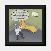 Aimant Araignée avec Arachnophobie Drôle Comique (Devant)