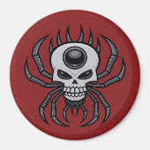 Aimant Araignée crânienne (Devant)