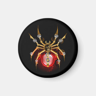 Aimant Araignée en vapeur noire