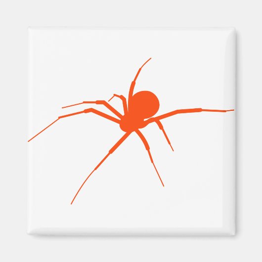 Aimant Araignée orange (Devant)