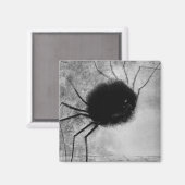 Aimant Araignée souriante par Odilon Redon, Halloween Vin (Recto/Verso)