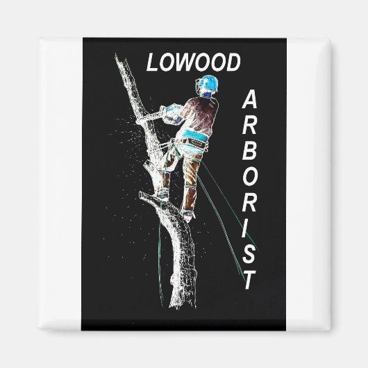 Aimant Arb Art Arboriste Arbre Chirurgien Chainsaw Paysag (Devant)