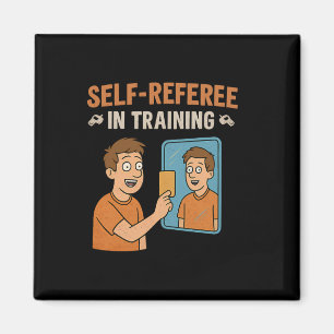 Aimant Arbitre de soi-même en formation humour graphique