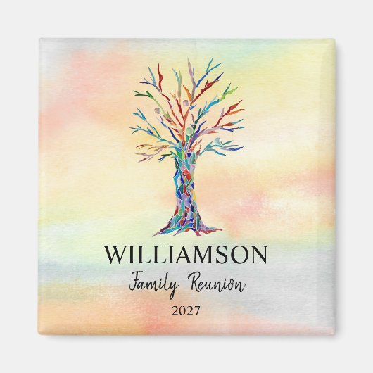 Aimant Arborescence familiale (Devant)