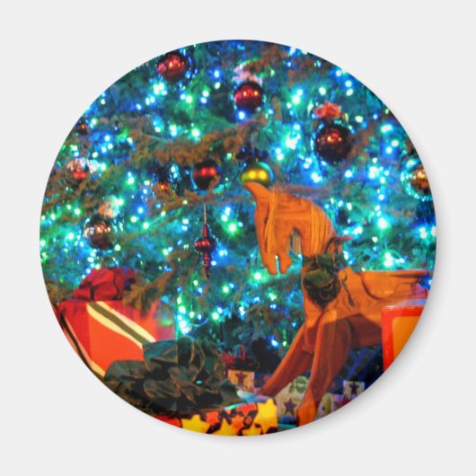 Aimant Arbre 1 de cadeau (Devant)