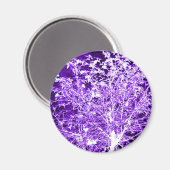 Aimant Arbre Abstrait (Recto/Verso)