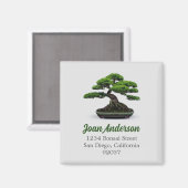 Aimant Arbre bonsaï (Recto/Verso)