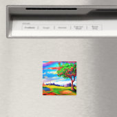 Aimant Arbre dans une prairie rocheuse (In Situ (Lave-vaisselle))