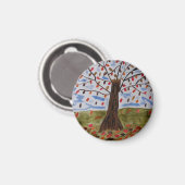 Aimant Arbre d'automne (Recto/Verso)