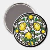 Aimant Arbre de citron de Sicile Souvenir (Recto/Verso)