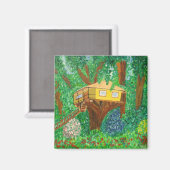 Aimant Arbre de la maison (Recto/Verso)
