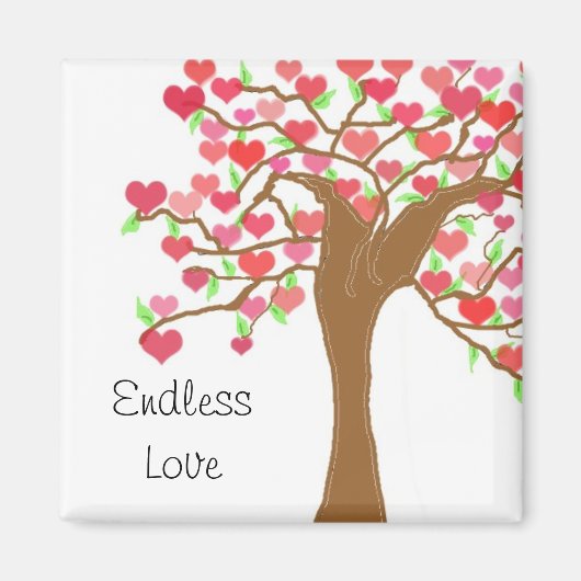 Aimant Arbre de l'amour infini (Devant)