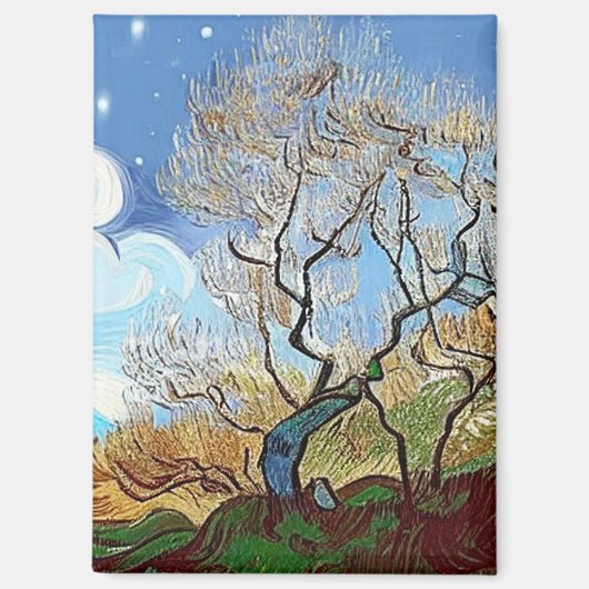 AIMANT ARBRE DE MONTAGNE (Recto)