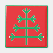 Aimant Arbre de Noël (Devant)