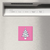 Aimant Arbre de Noël blanc (In Situ (Lave-vaisselle))