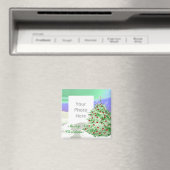 Aimant Arbre de Noël des Coeurs (cadre photo) (In Situ (Lave-vaisselle))