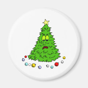 Aimant Arbre de Noël drôle